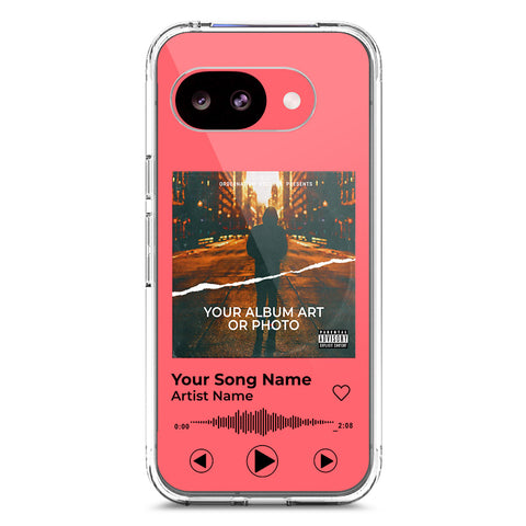 Google Pixel 10a Cover - Personalised Album Art Series - Clear Phone Case - Soft Silicon Borders
