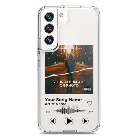 Samsung Galaxy S22 5G Cover - Personalised Album Art Series - Clear Phone Case - Soft Silicon Borders