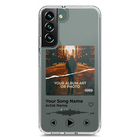 Samsung Galaxy S22 Plus 5G Cover - Personalised Album Art Series - Clear Phone Case - Soft Silicon Borders