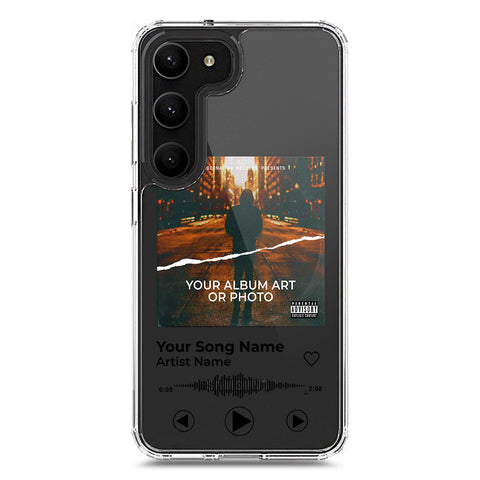 Samsung Galaxy S23 5G Cover - Personalised Album Art Series - Clear Phone Case - Soft Silicon Borders