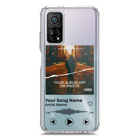 Xiaomi Mi 10T Pro Cover - Personalised Album Art Series - Clear Phone Case - Soft Silicon Borders