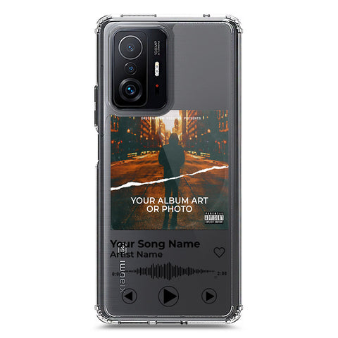 Xiaomi Mi 11T Cover - Personalised Album Art Series - Clear Phone Case - Soft Silicon Borders