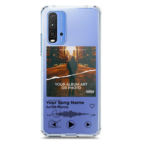 Xiaomi Redmi Note 9 4G Cover - Personalised Album Art Series - Clear Phone Case - Soft Silicon Borders