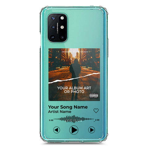 OnePlus 8T Cover - Personalised Album Art Series - Clear Phone Case - Soft Silicon Borders