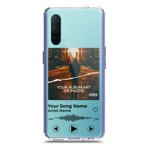 OnePlus Nord CE 5G Cover - Personalised Album Art Series - Clear Phone Case - Soft Silicon Borders