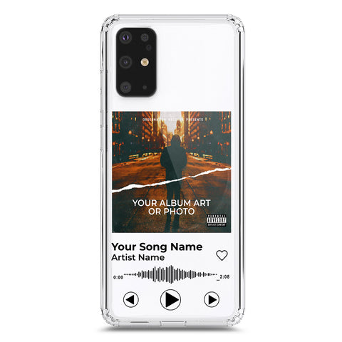 Samsung Galaxy S20 Plus Cover - Personalised Album Art Series - Clear Phone Case - Soft Silicon Borders