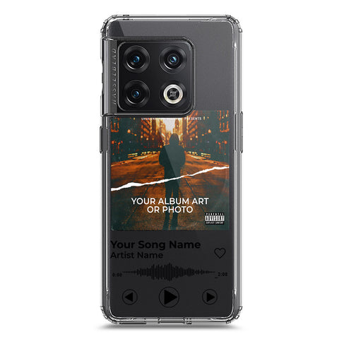 OnePlus 10 Pro Cover - Personalised Album Art Series - Clear Phone Case - Soft Silicon Borders