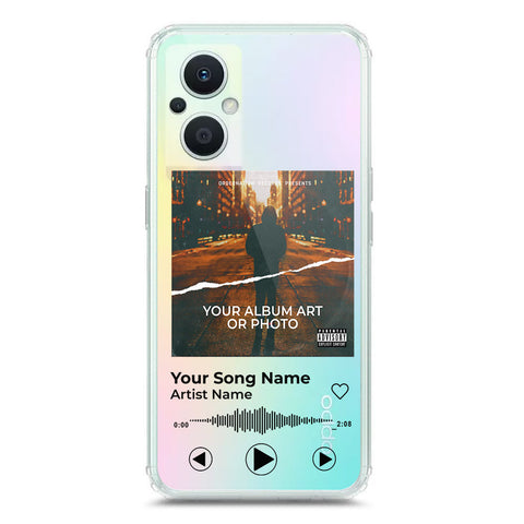 Oppo Reno 7 Lite Cover - Personalised Album Art Series - Clear Phone Case - Soft Silicon Borders