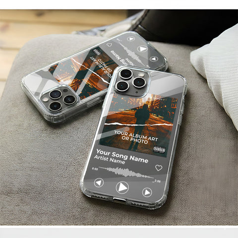 Samsung Galaxy S9 Plus Cover - Personalised Album Art Series - Clear Phone Case - Soft Silicon Borders