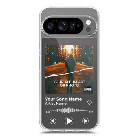 Google Pixel 10 Pro Cover - Personalised Album Art Series - Clear Phone Case - Soft Silicon Borders