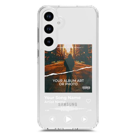 Samsung Galaxy A33 5G Cover - Personalised Album Art Series - Clear Phone Case - Soft Silicon Borders