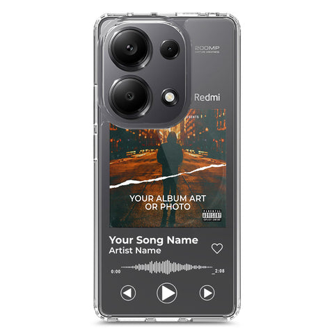 Xiaomi Poco M6 Pro 4G Cover - Personalised Album Art Series - Clear Phone Case - Soft Silicon Borders