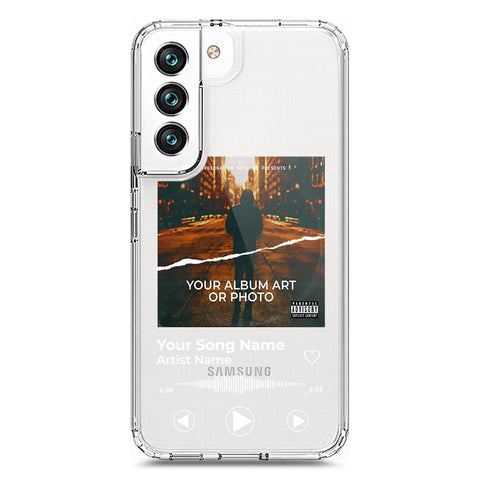 Samsung Galaxy S22 5G Cover - Personalised Album Art Series - Clear Phone Case - Soft Silicon Borders