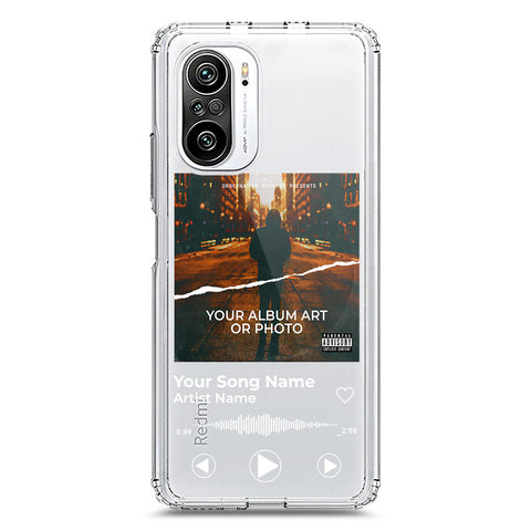 Xiaomi Mi 11X Cover - Personalised Album Art Series - Clear Phone Case - Soft Silicon Borders