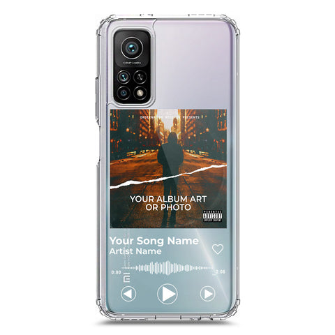 Xiaomi Mi 10T Pro Cover - Personalised Album Art Series - Clear Phone Case - Soft Silicon Borders