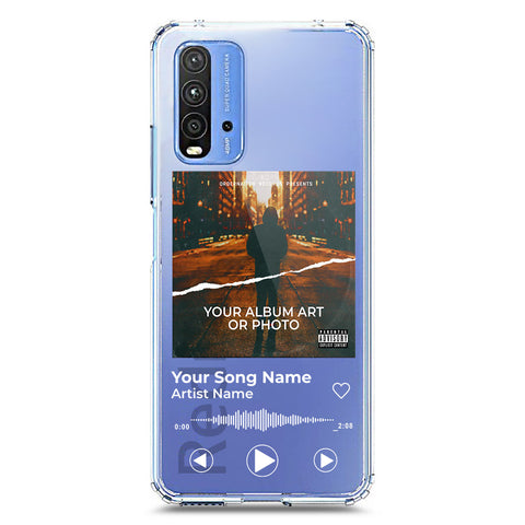 Xiaomi Redmi Note 9 4G Cover - Personalised Album Art Series - Clear Phone Case - Soft Silicon Borders