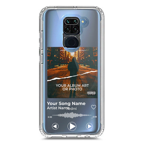 Xiaomi Redmi Note 9 Cover - Personalised Album Art Series - Clear Phone Case - Soft Silicon Borders