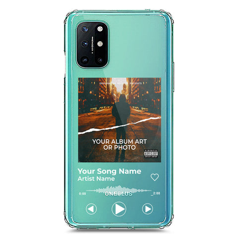 OnePlus 8T Cover - Personalised Album Art Series - Clear Phone Case - Soft Silicon Borders