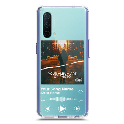 OnePlus Nord CE 5G Cover - Personalised Album Art Series - Clear Phone Case - Soft Silicon Borders