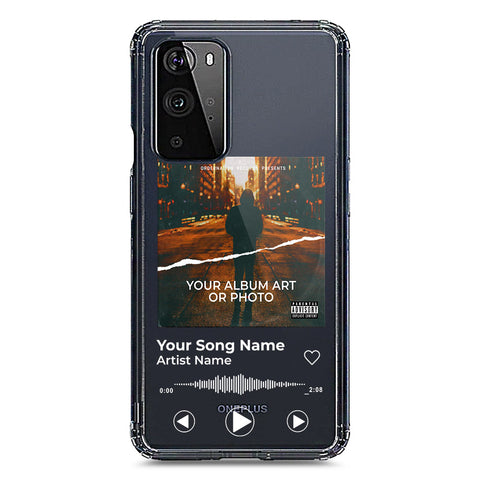 OnePlus 9 Pro Cover - Personalised Album Art Series - Clear Phone Case - Soft Silicon Borders