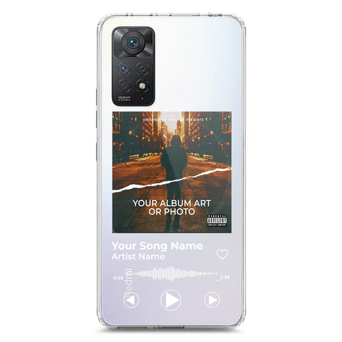 Xiaomi Redmi Note 11 Pro 5G Cover - Personalised Album Art Series - Clear Phone Case - Soft Silicon Borders