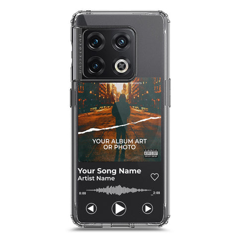 OnePlus 10 Pro Cover - Personalised Album Art Series - Clear Phone Case - Soft Silicon Borders
