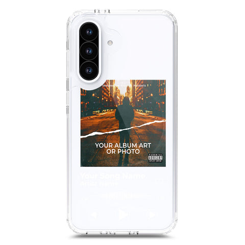 Samsung Galaxy M17 Cover - Personalised Album Art Series - Clear Phone Case - Soft Silicon Borders
