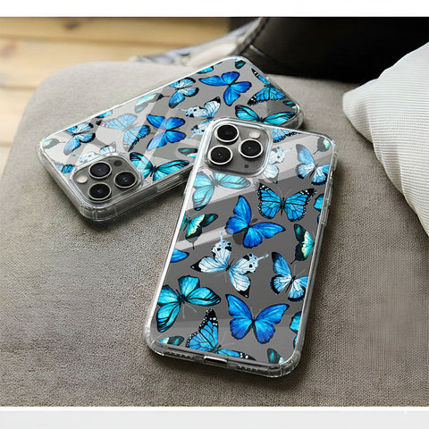 iPhone 16 Cover - O'Nation Butterfly Dreams Series 1 - Clear Phone Case - Soft Silicon Borders