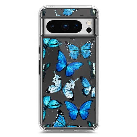Google Pixel 8 Pro Cover - O'Nation Butterfly Dreams Series 1 - Clear Phone Case - Soft Silicon Borders