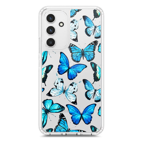 Samsung Galaxy A54 Cover - O'Nation Butterfly Dreams Series 1 - Clear Phone Case - Soft Silicon Borders