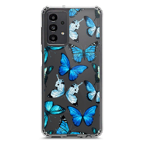 Samsung Galaxy A13 Cover - O'Nation Butterfly Dreams Series 1 - Clear Phone Case - Soft Silicon Borders