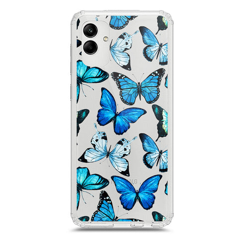 Samsung Galaxy A05 Cover - O'Nation Butterfly Dreams Series 1 - Clear Phone Case - Soft Silicon Borders
