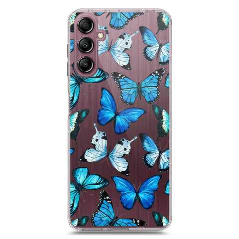 Samsung Galaxy A15 5G Cover - O'Nation Butterfly Dreams Series 1 - Clear Phone Case - Soft Silicon Borders