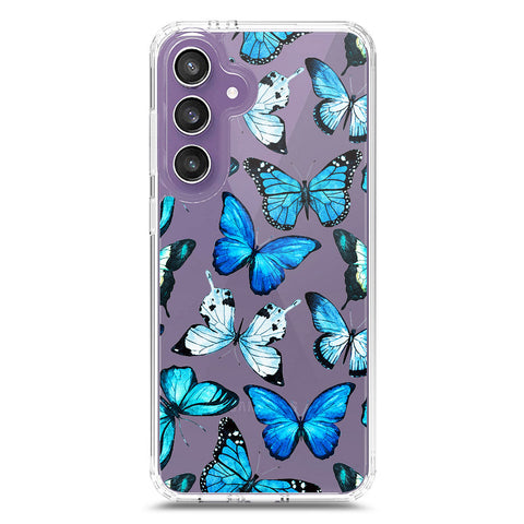 Samsung Galaxy S23 FE Cover - O'Nation Butterfly Dreams Series 1 - Clear Phone Case - Soft Silicon Borders