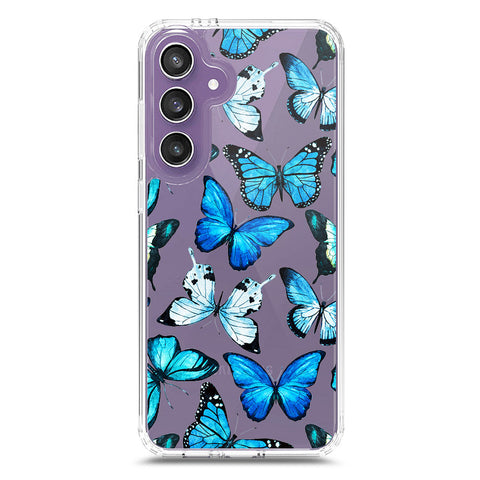Samsung Galaxy S25 Plus Cover - O'Nation Butterfly Dreams Series 1 - Clear Phone Case - Soft Silicon Borders