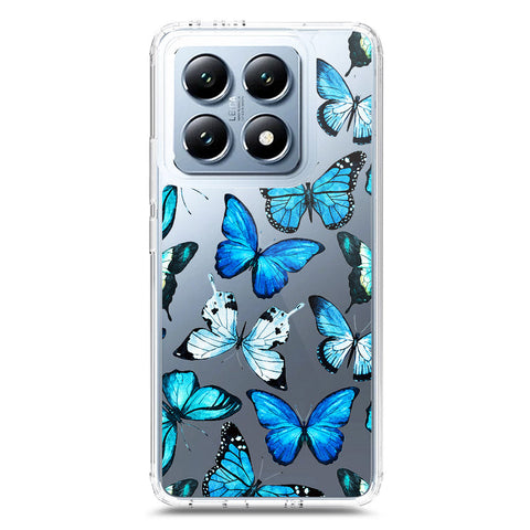 Xiaomi 14T Pro Cover - O'Nation Butterfly Dreams Series 1 - Clear Phone Case - Soft Silicon Borders