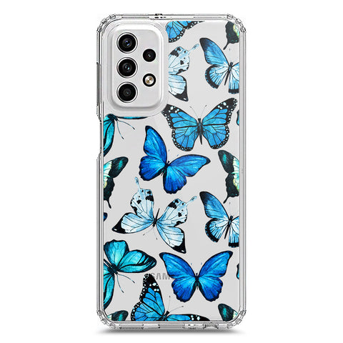 Samsung Galaxy A23 Cover - O'Nation Butterfly Dreams Series 1 - Clear Phone Case - Soft Silicon Borders