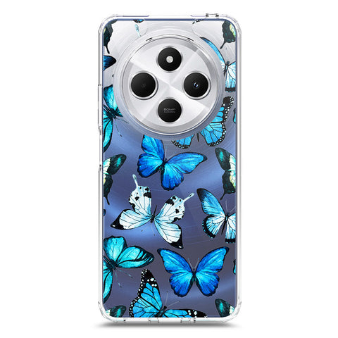 Xiaomi Redmi A4 Cover - O'Nation Butterfly Dreams Series 1 - Clear Phone Case - Soft Silicon Borders