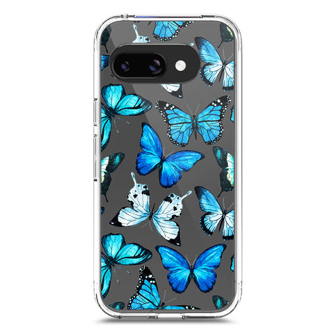 Google Pixel 9a Cover - O'Nation Butterfly Dreams Series 1 - Clear Phone Case - Soft Silicon Borders