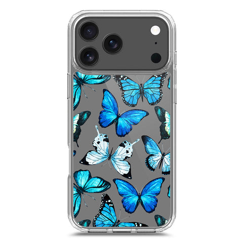 iPhone 17 Pro Max Cover - O'Nation Butterfly Dreams Series 1 - Clear Phone Case - Soft Silicon Borders