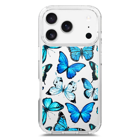 iPhone 17 Pro Cover - O'Nation Butterfly Dreams Series 1 - Clear Phone Case - Soft Silicon Borders