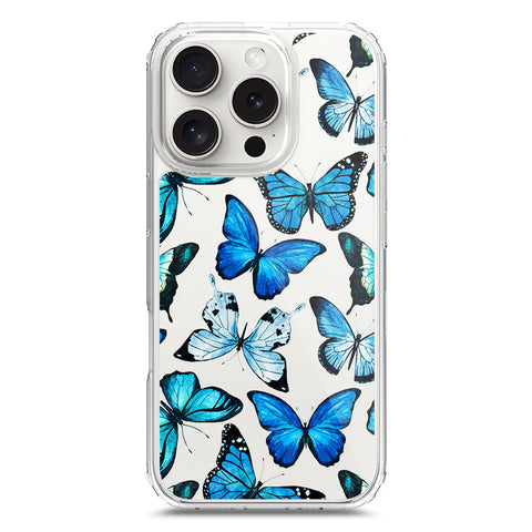 iPhone 16 Pro Cover - O'Nation Butterfly Dreams Series 1 - Clear Phone Case - Soft Silicon Borders