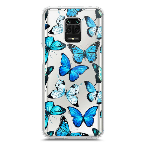 Xiaomi Redmi Note 9 Pro Max Cover - O'Nation Butterfly Dreams Series 1 - Clear Phone Case - Soft Silicon Borders