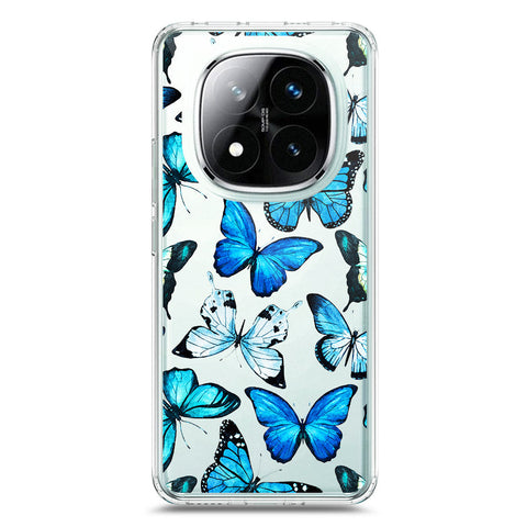 Xiaomi Redmi Note 14 Pro Plus 5G Cover - O'Nation Butterfly Dreams Series 1 - Clear Phone Case - Soft Silicon Borders