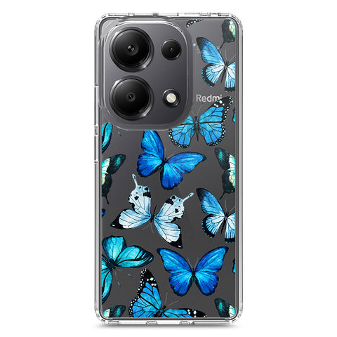 Xiaomi Poco M6 Pro 4G Cover - O'Nation Butterfly Dreams Series 1 - Clear Phone Case - Soft Silicon Borders