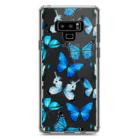Samsung Galaxy Note 9 Cover - O'Nation Butterfly Dreams Series 1 - Clear Phone Case - Soft Silicon Borders