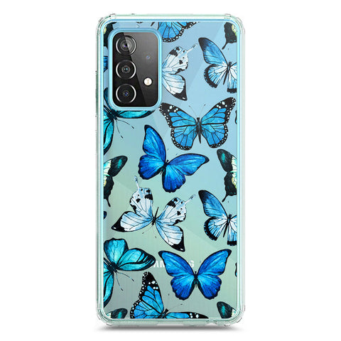 Samsung Galaxy A52 Cover - O'Nation Butterfly Dreams Series 1 - Clear Phone Case - Soft Silicon Borders
