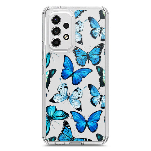 Samsung Galaxy A53 5G Cover - O'Nation Butterfly Dreams Series 1 - Clear Phone Case - Soft Silicon Borders