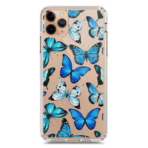 iPhone 11 Pro Max Cover - O'Nation Butterfly Dreams Series 1 - Clear Phone Case - Soft Silicon Borders
