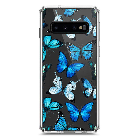Samsung Galaxy S10 Cover - O'Nation Butterfly Dreams Series 1 - Clear Phone Case - Soft Silicon Borders